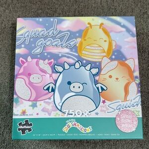 Buffalo Games Squishmallows Puzzle - Blue, Pink, Yellow